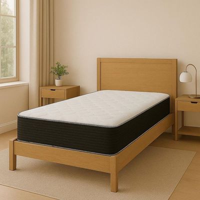 مرتبة بنوابض جيبية من ريتزي مقاس كوين صغير - 150x200x20 سم (مع إسفنجة مريحة)
