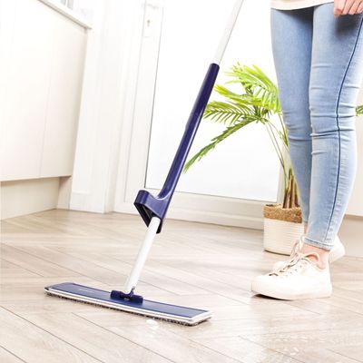 Beldray 4-in-1 Surface Cleaning Kit: Mop, Scrub, Polish & Shine to clean Dust, Scrub, Polish, and Shine Floors and Perfect for Tile, Hardwoods, and More