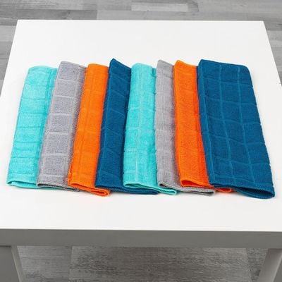 Beldray Super Absorbent Microfiber Cloths: Powerful Cleaning, Streak-Free Shine Cleans windows, mirrors, countertops, and more easily.