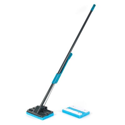 Beldray Effortless Cleaning Mop: Self-Wringing Sponge for Streak-Free Floors use on tile, laminate, and other hard surfaces 