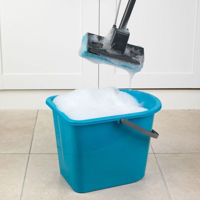 Beldray Effortless Cleaning Mop: Self-Wringing Sponge for Streak-Free Floors use on tile, laminate, and other hard surfaces 