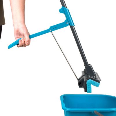 Beldray Effortless Cleaning Mop: Self-Wringing Sponge for Streak-Free Floors use on tile, laminate, and other hard surfaces 