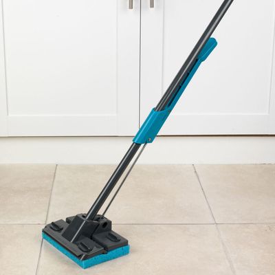 Beldray Effortless Cleaning Mop: Self-Wringing Sponge for Streak-Free Floors use on tile, laminate, and other hard surfaces 