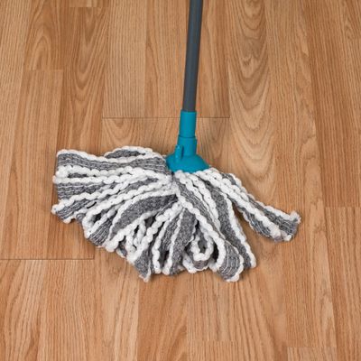 Beldray Antibacterial Telescopic Mop with Refill: Extendable Reach, Hygienic Clean Reusable and hygienic mop head