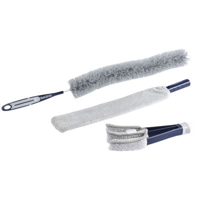 Beldray 3-Piece Dusting Arsenal: Tackle Every Nook and Cranny with Ease, One set for all your dusting needs