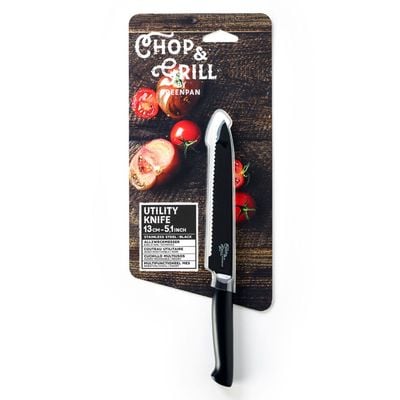 CHOP & GRILL UTILITY KNIFE for meats, vegetables, and various kitchen tasks 13CM