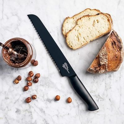 CHOP & GRILL BREAD KNIFE  for slicing bread, bagels, and pastries