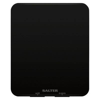 Salter Ghost Kitchen Scale : Digital Food Weighing Tool, Sleek Transparent Design With Accurate Precision Measurement