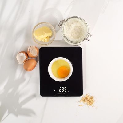 Salter Ghost Kitchen Scale : Digital Food Weighing Tool, Sleek Transparent Design With Accurate Precision Measurement