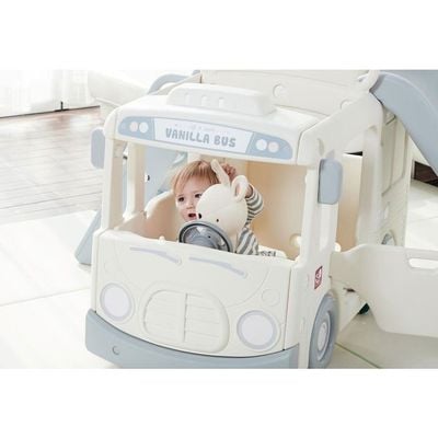 MYTS Baby 3 In 1 Bus Slide White