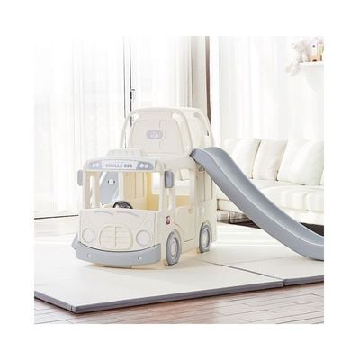 MYTS Baby 3 In 1 Bus Slide White