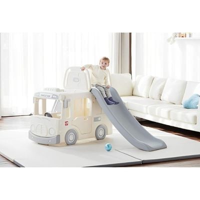 MYTS Baby 3 In 1 Bus Slide White