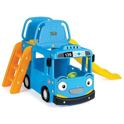 MYTS Bus 3 In 1 Slide Playset Blue