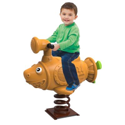 MYTS Outdoor Baby Shark Playground Spring Rider