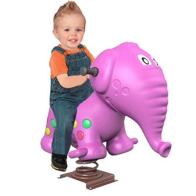 MYTS Outdoor Baby Elephant Playground Spring Rider