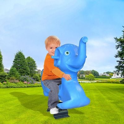 MYTS Outdoor Baby Elephant Playground Spring Rider