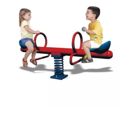 MYTS Garden See Saw Metal Spring For Kids 2 Seats