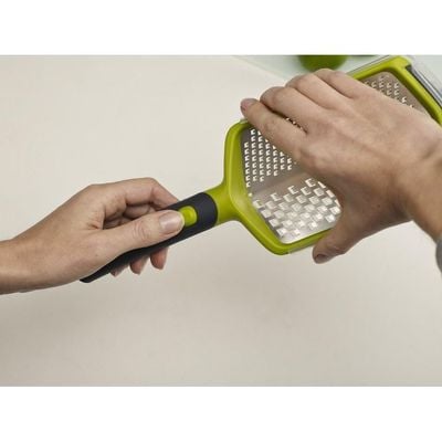 Joseph Twist Grater With Adjustable Handle, Extra Course And Fine, Green 1 EA 20017