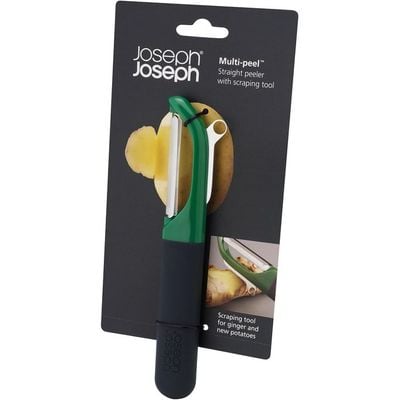 Joseph Joseph Multi-peel - Straight Peeler (Dark Green)