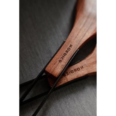 Nordico Soup Spoon Kitchen Utensils | Acacia Wood: Natural Elegance, Durable, Eco-Friendly, Handcrafted, Food Safe, Comfortable Grip, Heat Resistant, Versatile