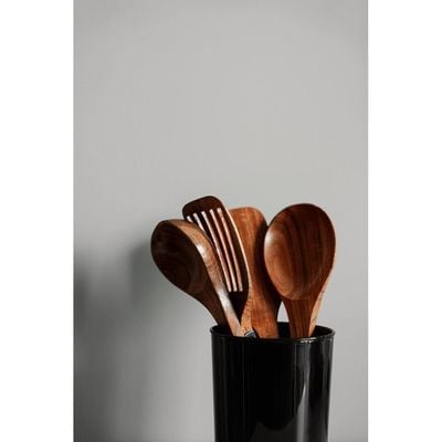 Nordico Slotted Spoon Kitchen Utensils | Acacia Wood: Natural Elegance, Durable, Eco-Friendly, Handcrafted, Food Safe, Comfortable Grip, Heat Resistant, Versatile