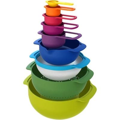 Joseph Joseph Nest 9 Plus 9-piece food preparation set -Multi-Color