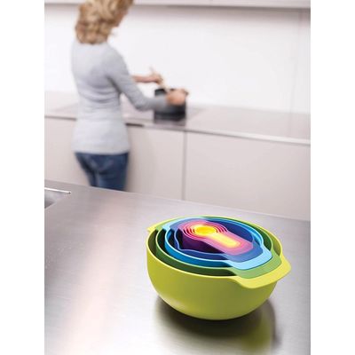 Joseph Joseph Nest 9 Plus 9-piece food preparation set -Multi-Color