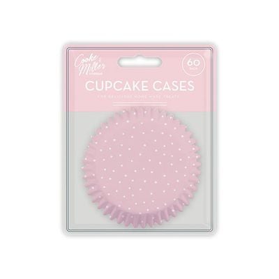 Printed Cupcake Cases 60pk: Vibrant Designs, Non-Stick, Food-Grade, Oven-Safe, Standard Size, Leak-Proof, Strong Construction, Festive