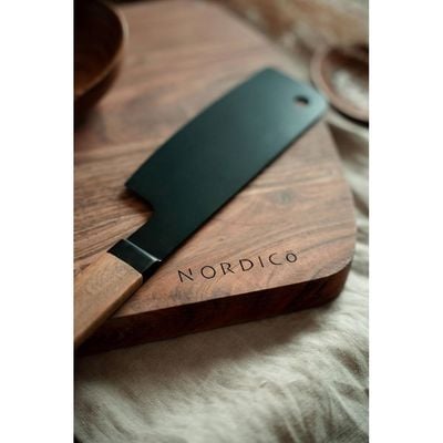 Nordico Cutting Board Acacia Large 55x25 Cm: Large Cutting Surface, Knife-Friendly, Easy to Clean, Food-Grade Oil Finish, Reversible, Modern Design, Kitchen Essential, Versatile