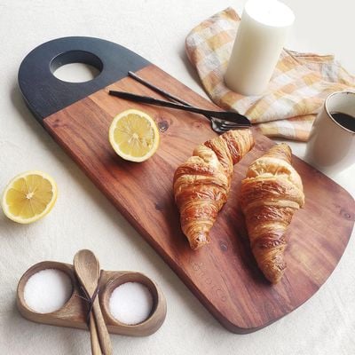 
Nordico Professional Wooden Cutting Board | Chopping board | Serving Platter | Unique design & Solid Acacia | Unique gifts | Gifts for kitchen