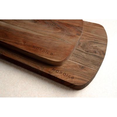 
Nordico Professional Wooden Cutting Board | Chopping board | Serving Platter | Unique design & Solid Acacia | Unique gifts | Gifts for kitchen