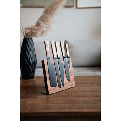 
Nordico Professional Kitchen Knife Set | kitchen essentials | Gifts for kitchen | Gifts for men | Gifts for women | Acacia Wood Handles