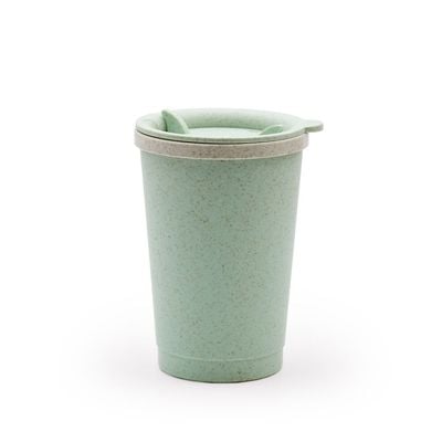 Wheat Straw Coffee Cup Green