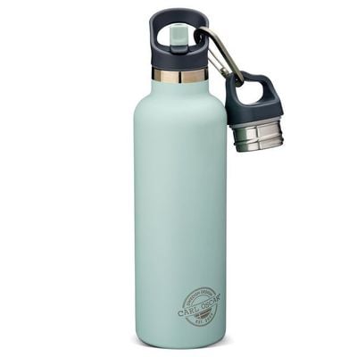 Carl Oscar TEMPflask  Insulated Beverage Flask, Stainless Steel, Leak-Proof Design, Keeps Drinks Hot or Cold, 0.7 L - Green