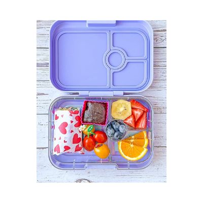 Yumbox Panino 4-Compartment Leakproof Bento Box Purple