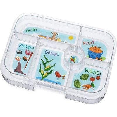 Yumbox  6-Compartment Bento Box Surf Green