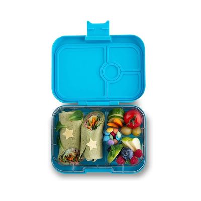 Yumbox Panino 4-Compartment Leakproof Bento Box Blue