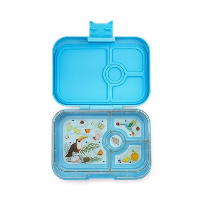 Yumbox Panino 4-Compartment Leakproof Bento Box Blue