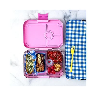 Yumbox Panino 4-Compartment Leakproof Bento Box Pink