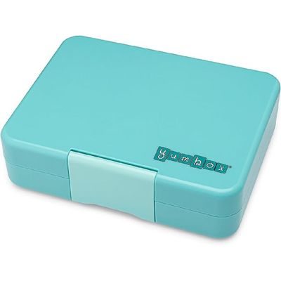 Yumbox Snack 3-Compartment Snack Box Aqua