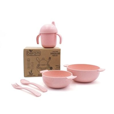 Wheat Straw 5 Pieces Dinner Set