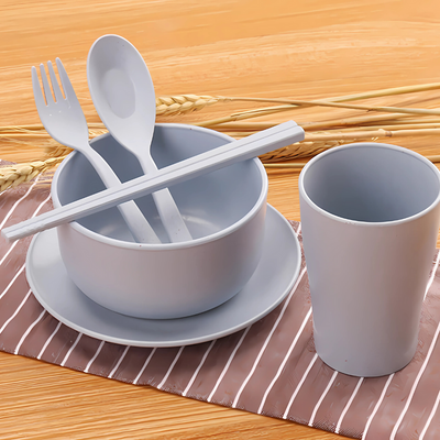 Wheat Straw 6 Pieces Dinner Set