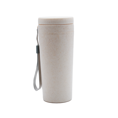 Wheat Straw Water Bottle Beige