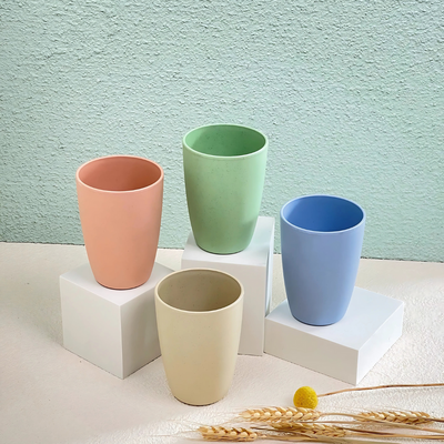 Wheat Straw 300ml Cup Set