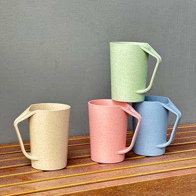 Wheat Straw 450ml Mugs Set of 4