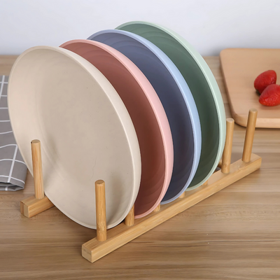 Wheat Straw 20cm Plates Set of 4