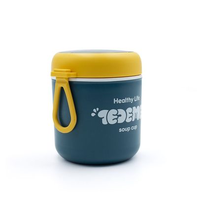 Wheat straw 510ml Lunch box Blue