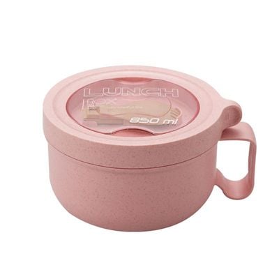 Wheat straw 850ml Bowl Pink