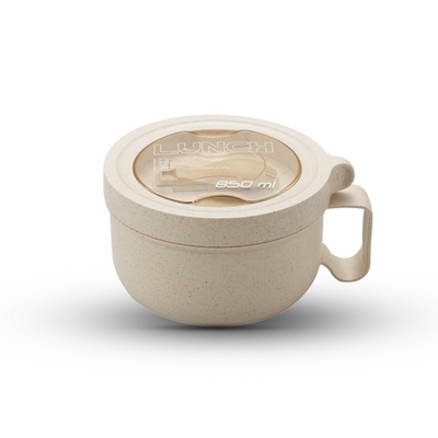 Wheat straw 850ml Bowl Beige