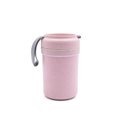 Wheat straw 330ml Bowl Pink